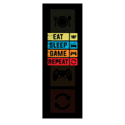 Leżak drewniany eat-sleep
